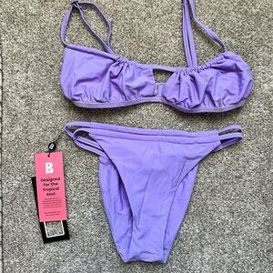 Blackbough Lavender Bikini Set